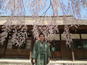 桜のカーテン　藤井靖久様